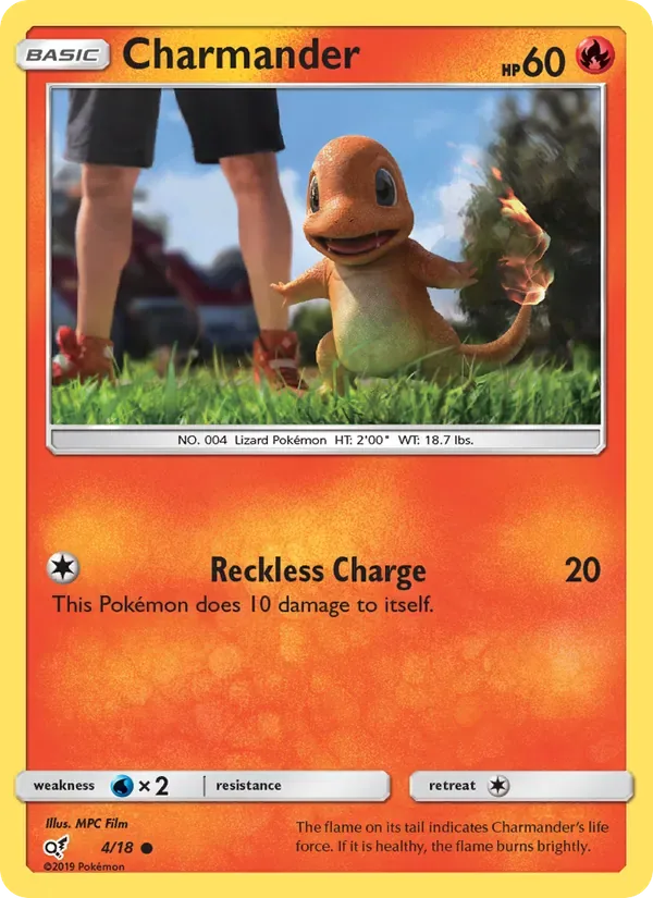 Charmander, Detective Pikachu