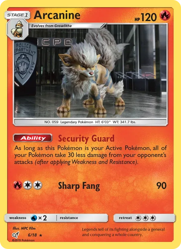 Arcanine, Detective Pikachu