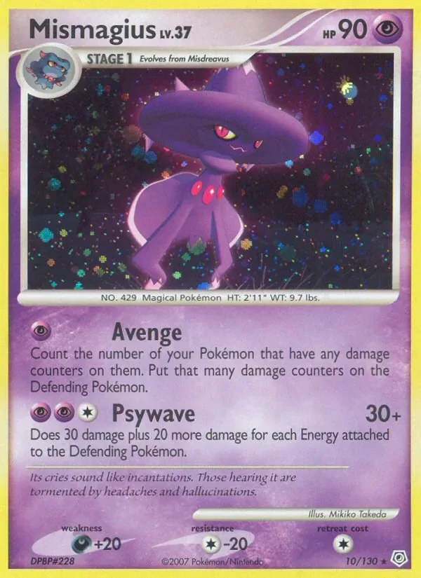 Mismagius, Diamond & Pearl