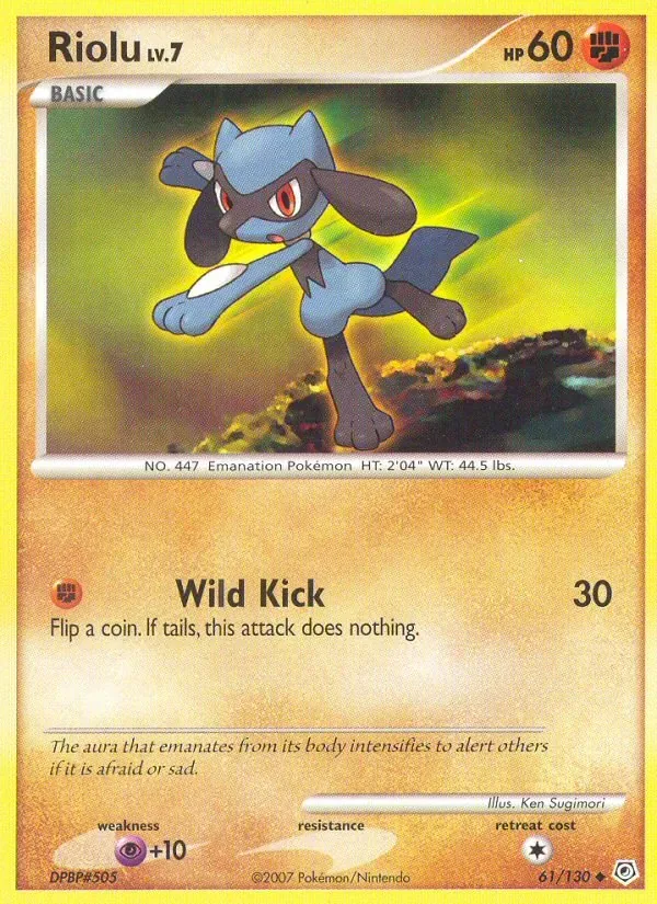Riolu, Diamond & Pearl