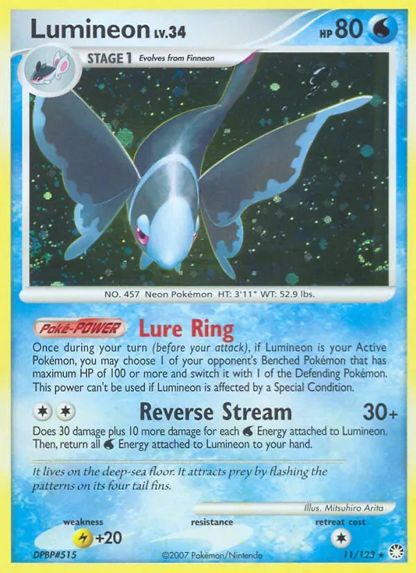 Lumineon, Mysterious Treasures