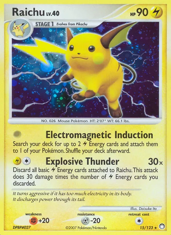 Raichu, Mysterious Treasures