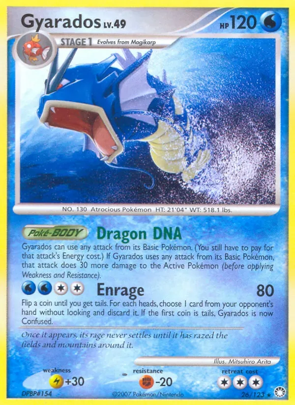Gyarados, Mysterious Treasures