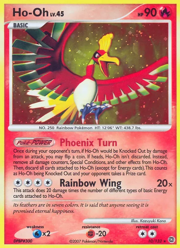 Ho-Oh, Secret Wonders