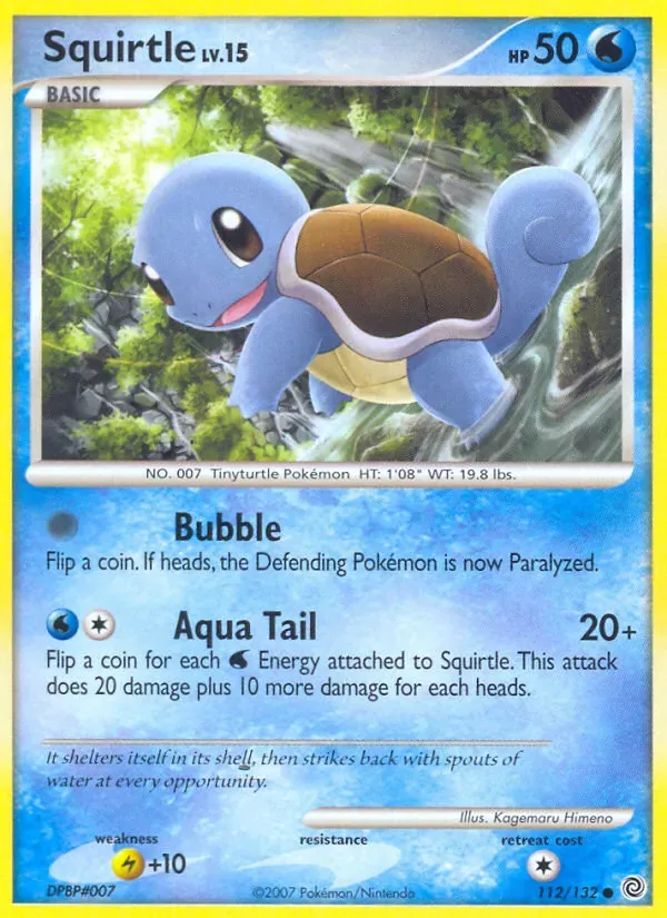 Squirtle, Secret Wonders