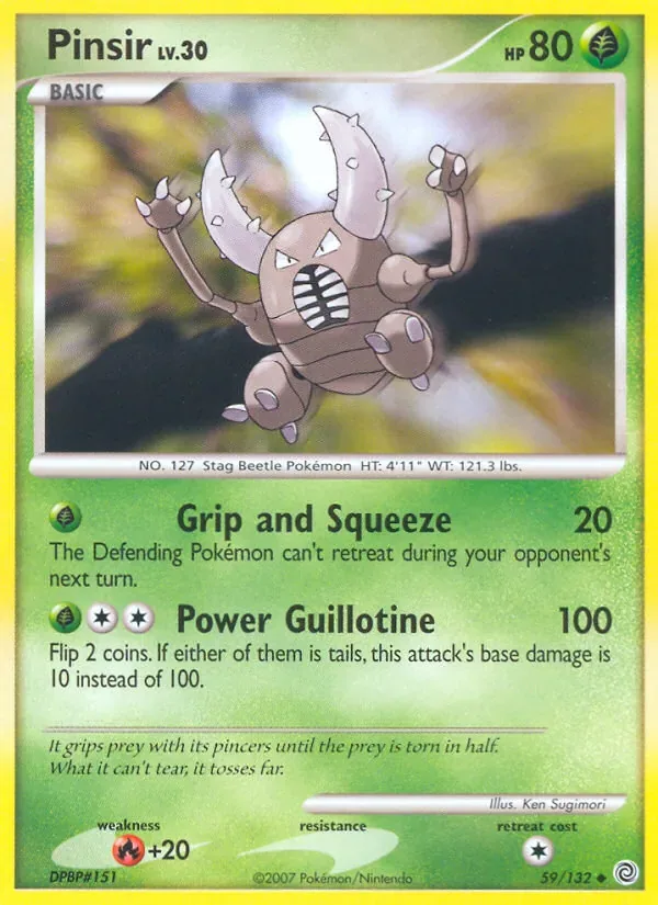 Pinsir, Secret Wonders