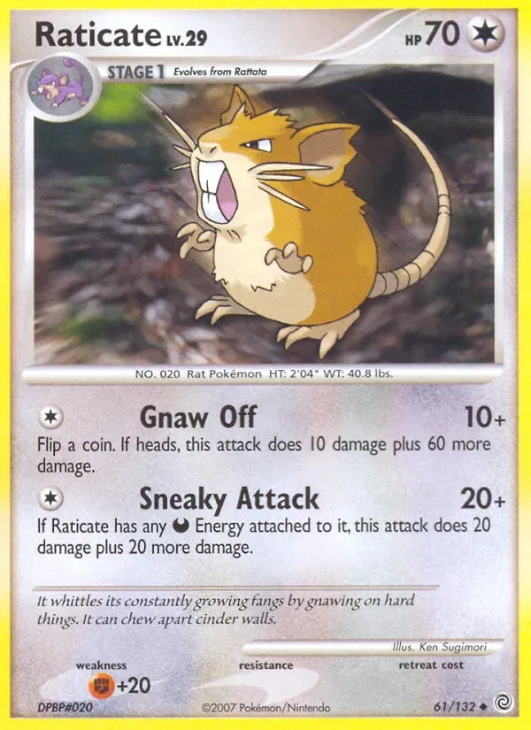 Raticate, Secret Wonders