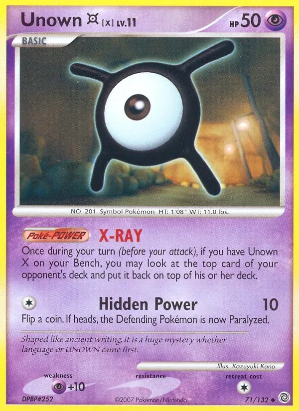 Unown X, Secret Wonders