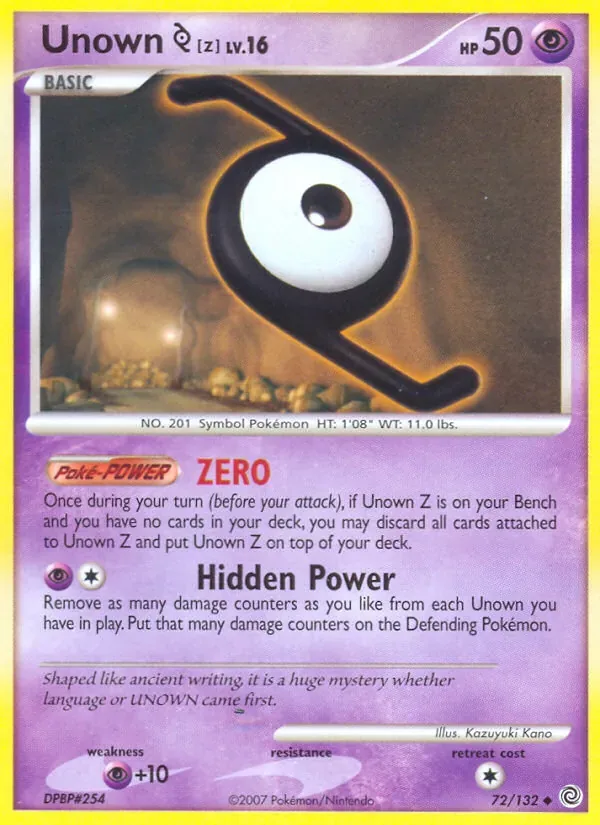 Unown Z, Secret Wonders