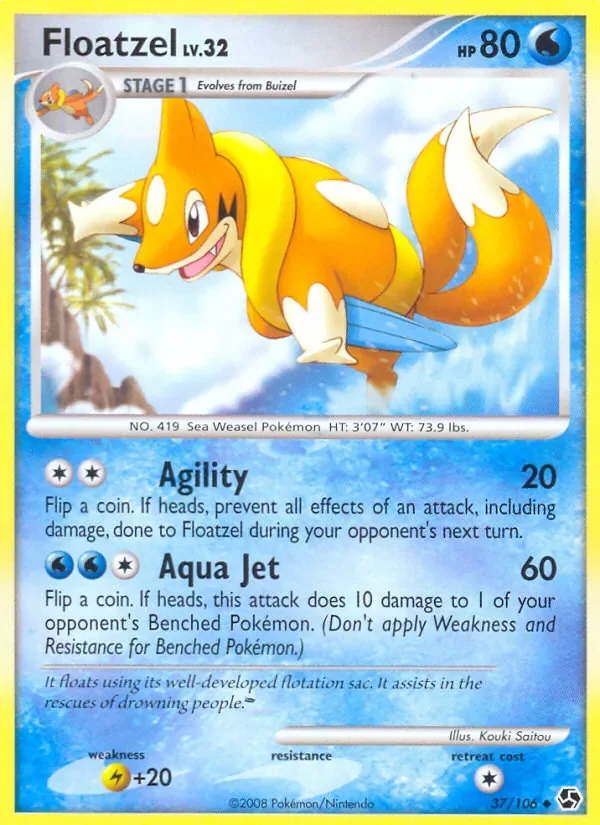 Floatzel, Great Encounters