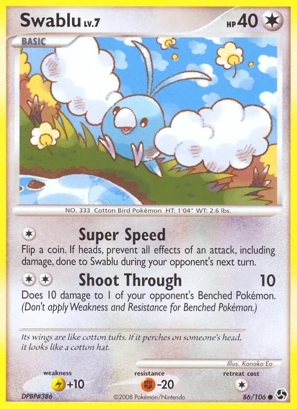 Swablu, Great Encounters