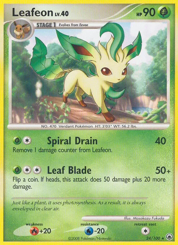 Leafeon, Majestic Dawn