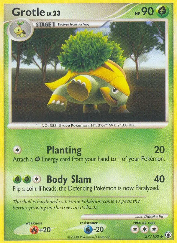 Grotle, Majestic Dawn
