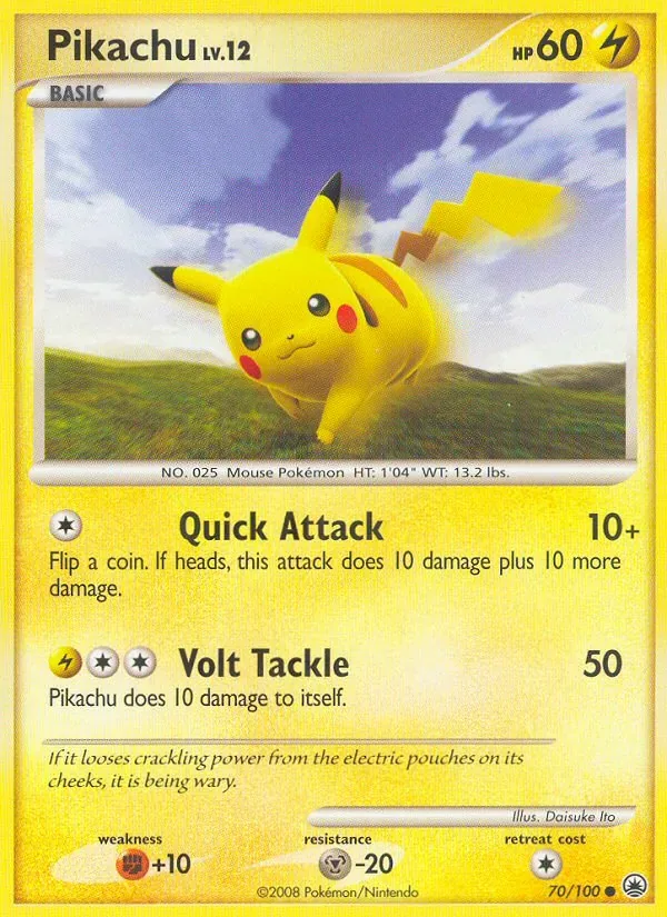 Pikachu, Majestic Dawn