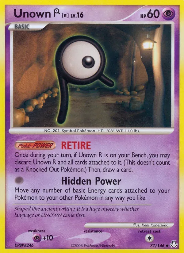Unown R, Legends Awakened