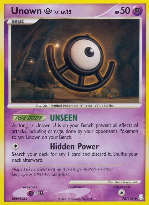 Unown U, Legends Awakened