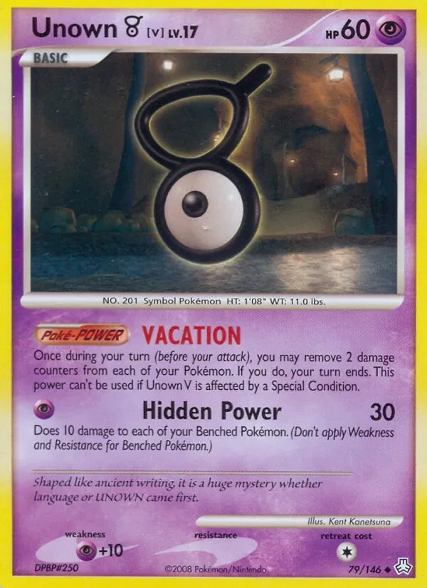 Unown V, Legends Awakened