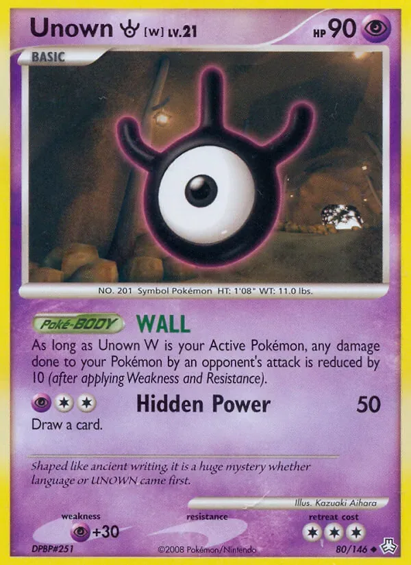 Unown W, Legends Awakened