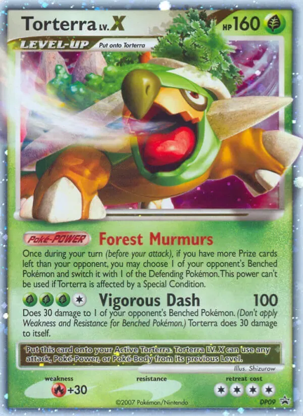 Torterra, DP Black Star Promos