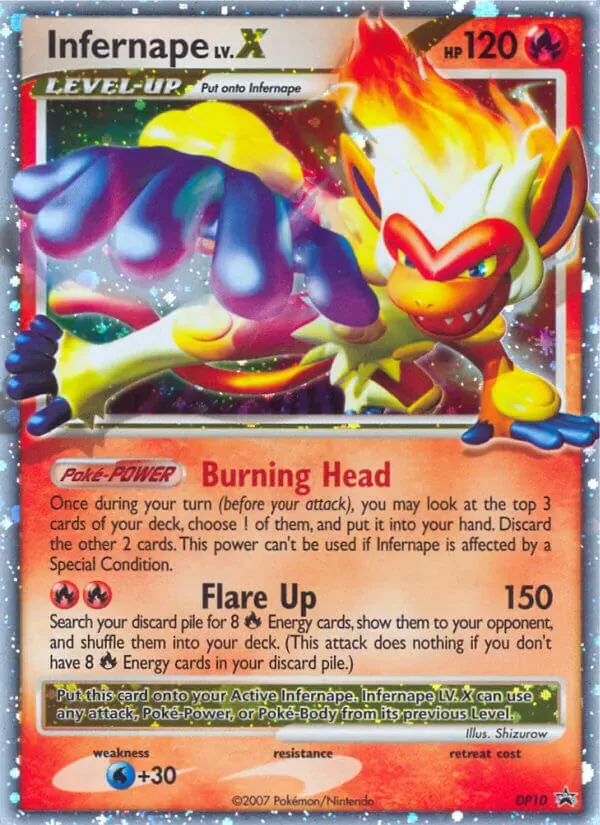 Infernape, DP Black Star Promos