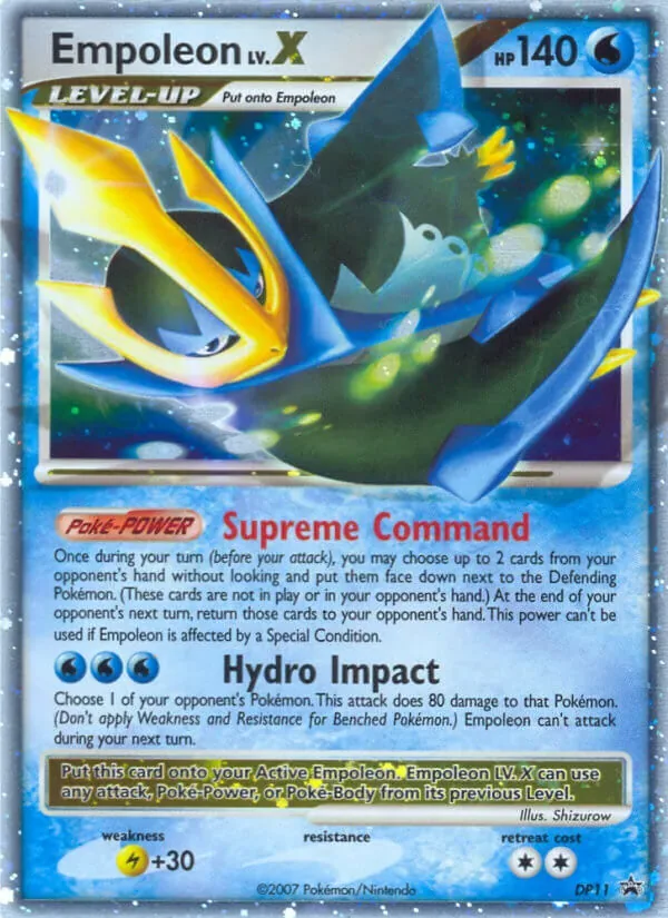 Empoleon, DP Black Star Promos