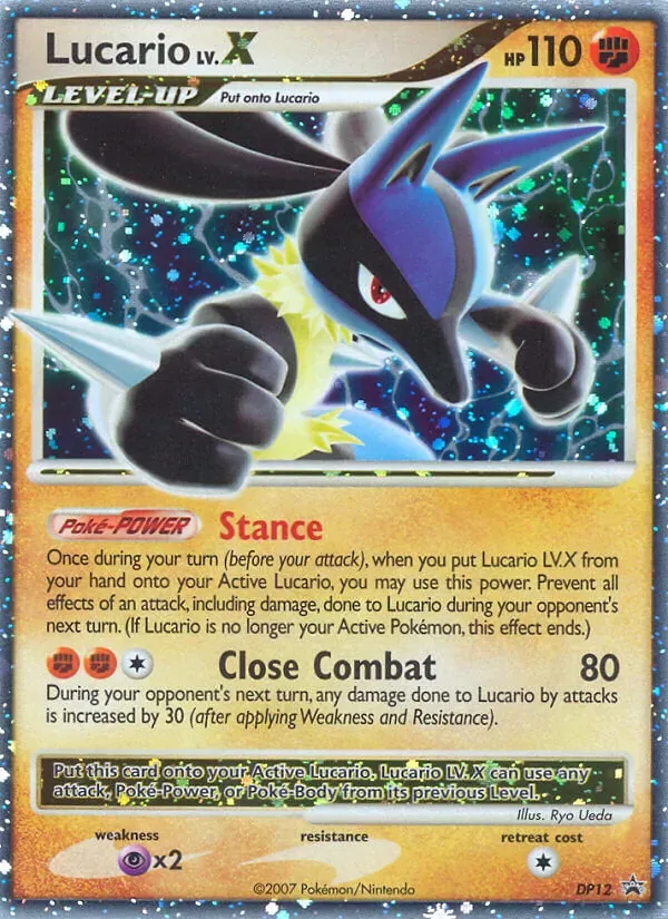 Lucario, DP Black Star Promos