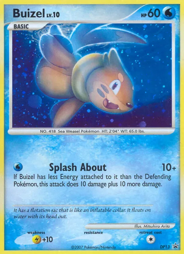 Buizel, DP Black Star Promos