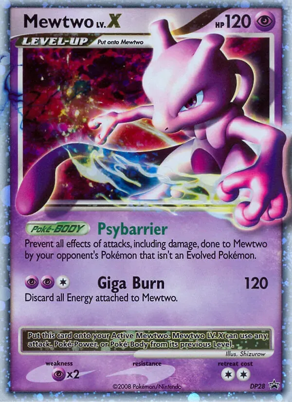 Mewtwo, DP Black Star Promos