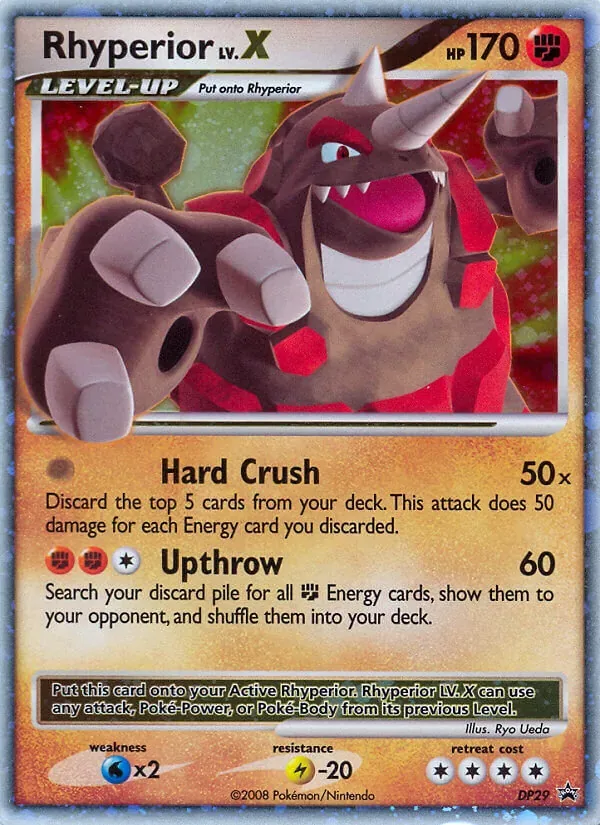 Rhyperior, DP Black Star Promos