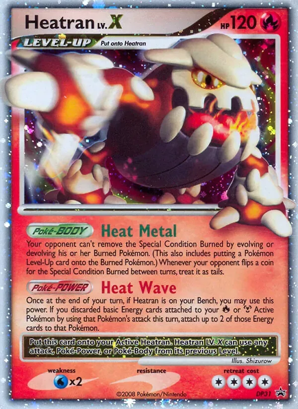 Heatran, DP Black Star Promos
