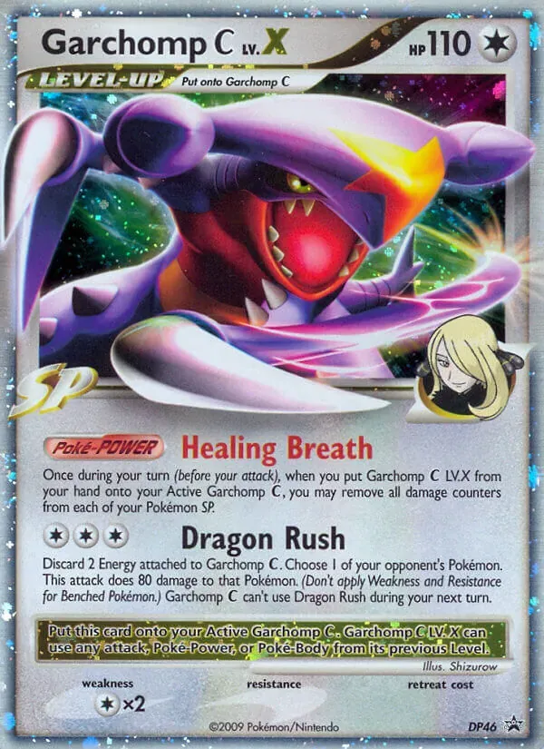 Garchomp C, DP Black Star Promos