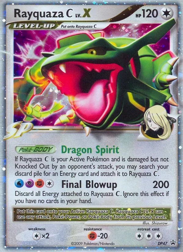 Rayquaza C, DP Black Star Promos