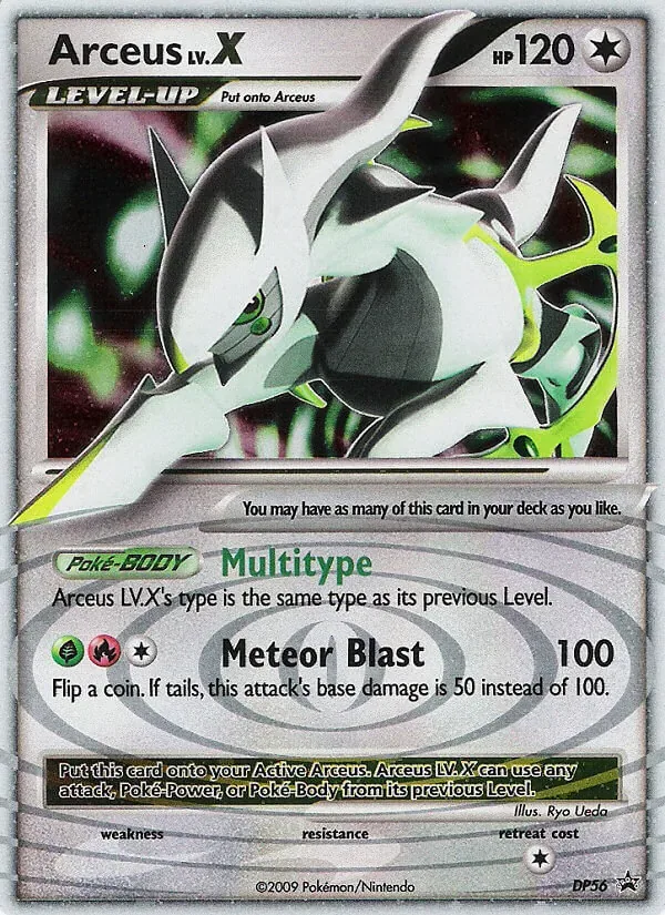 Arceus, DP Black Star Promos