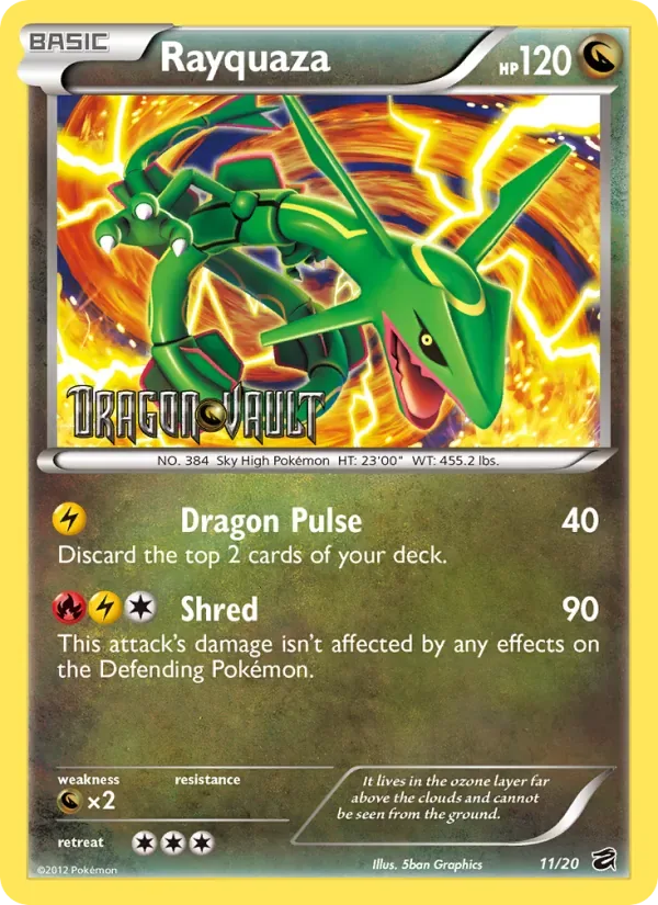 Rayquaza, Dragon Vault