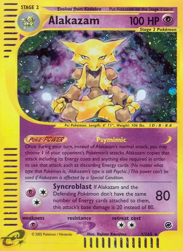 Alakazam, Expedition Base Set