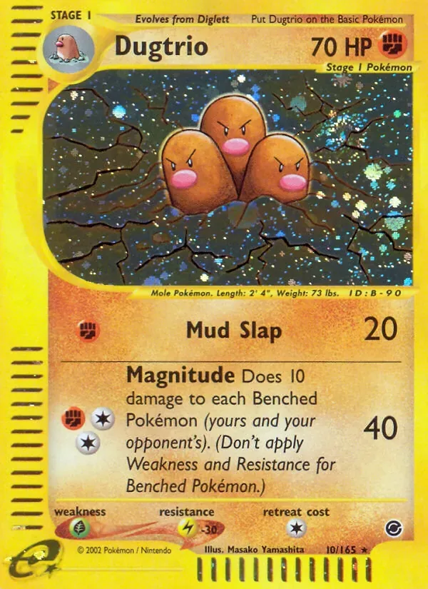 Dugtrio, Expedition Base Set