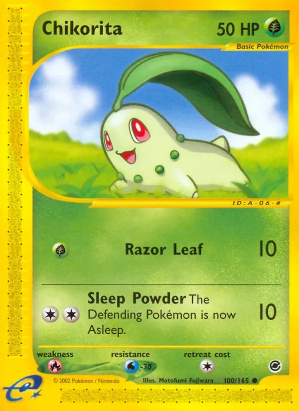 Chikorita, Expedition Base Set