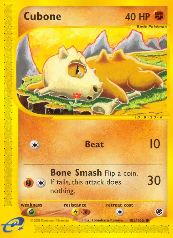 Cubone, Expedition Base Set