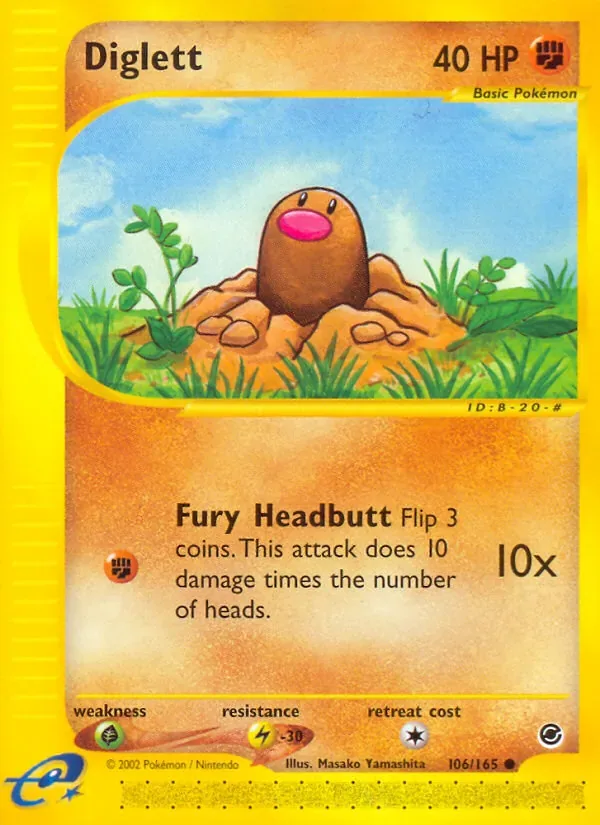 Diglett, Expedition Base Set