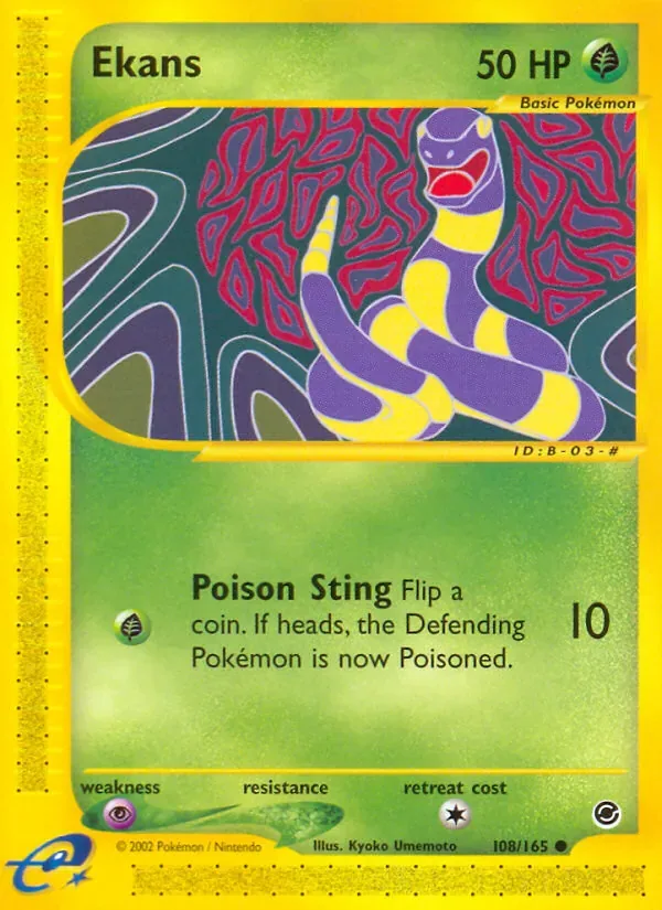 Ekans, Expedition Base Set
