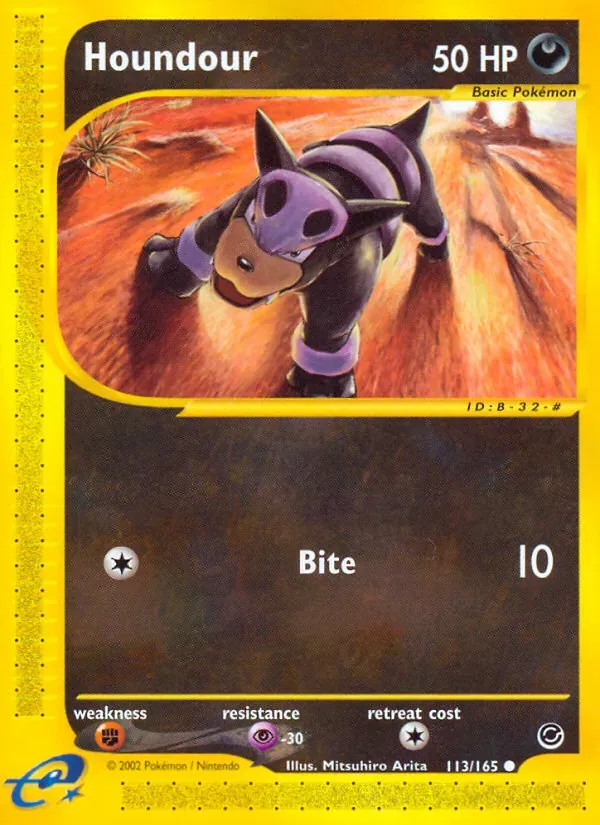 Houndour, Expedition Base Set