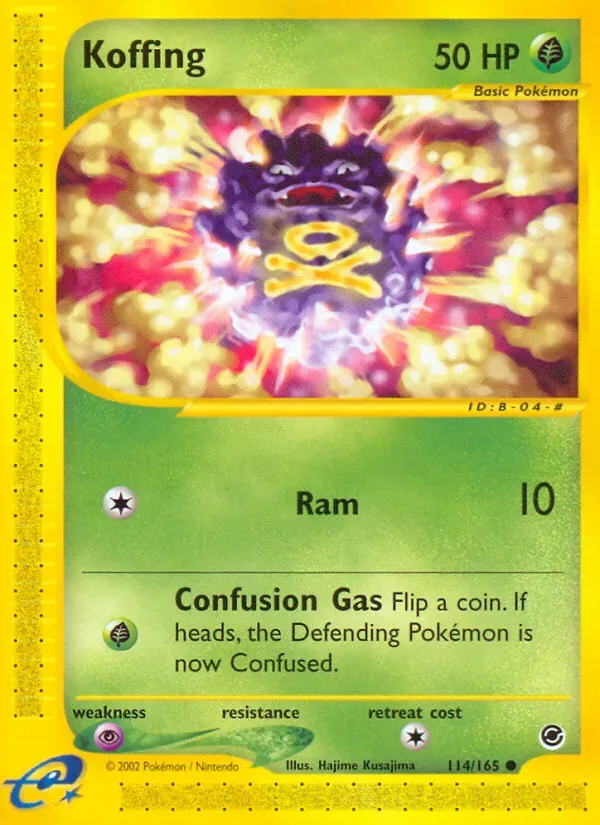 Koffing, Expedition Base Set