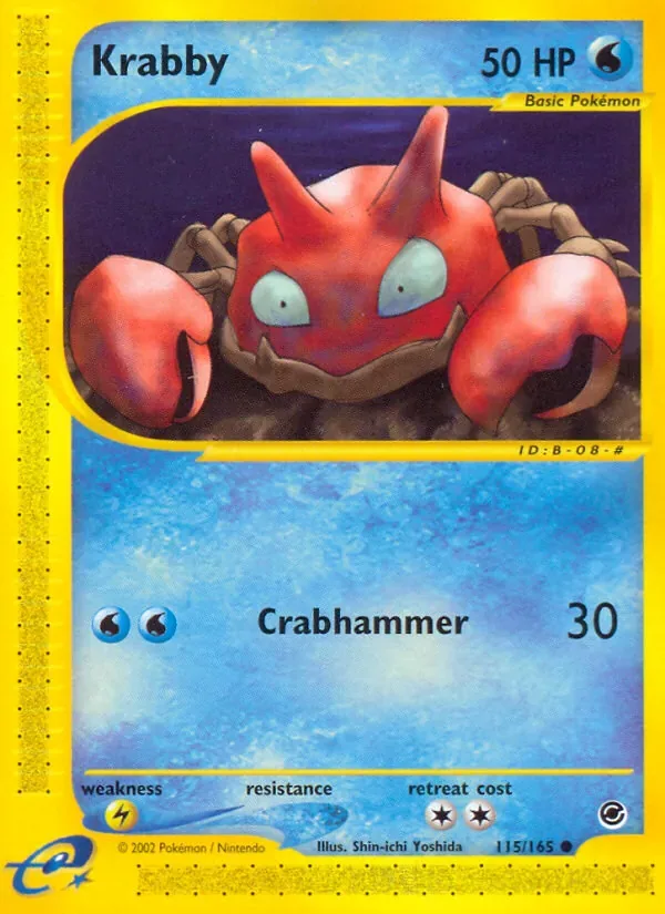 Krabby, Expedition Base Set