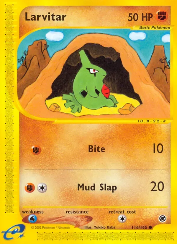 Larvitar, Expedition Base Set