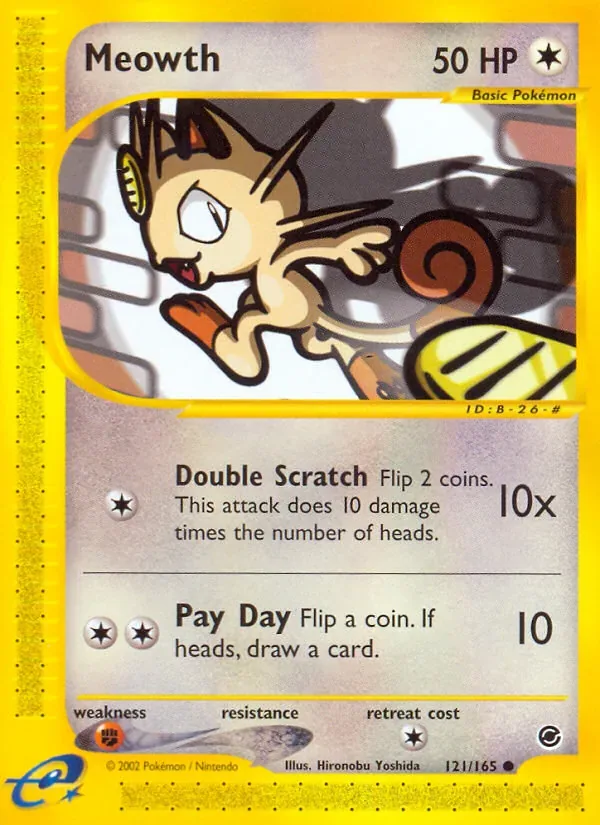 Meowth, Expedition Base Set
