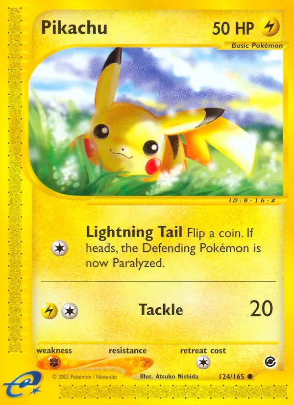 Pikachu, Expedition Base Set