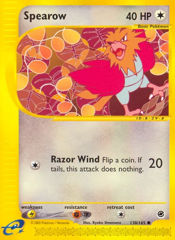Spearow, Expedition Base Set