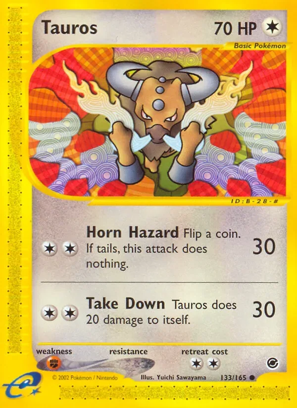 Tauros, Expedition Base Set
