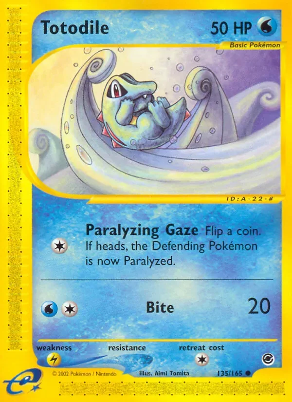 Totodile, Expedition Base Set