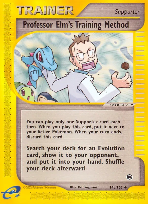 Professor Elm's Training Method, Expedition Base Set